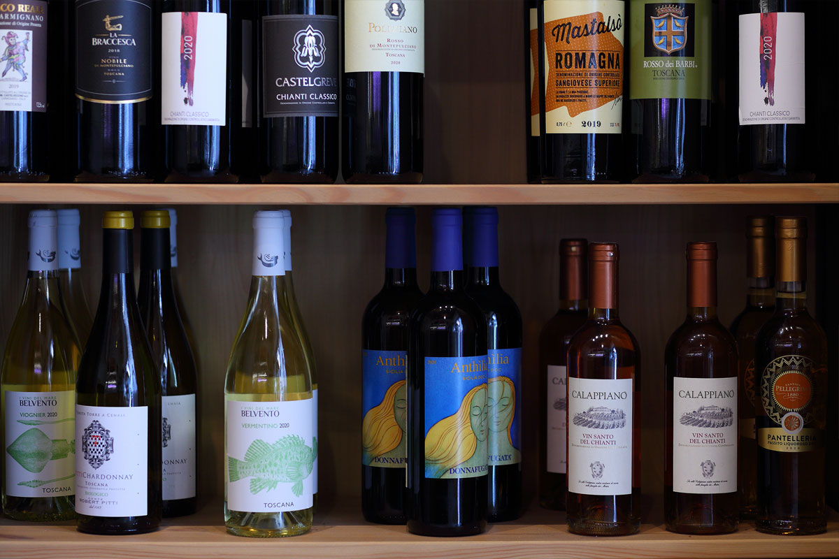 Tèra bottega gastronomia enoteca cibo pronto vini