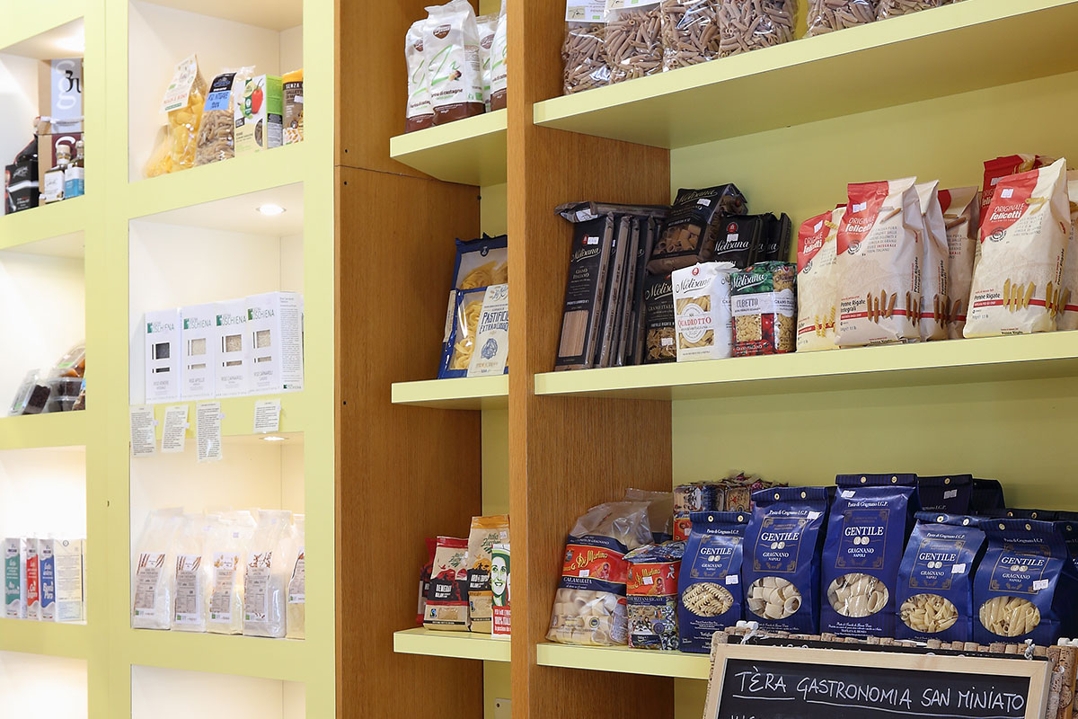 Tèra bottega gastronomia enoteca cibo pronto vini