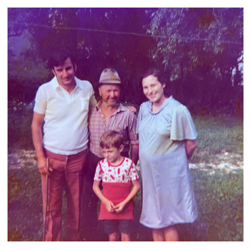 Gilberto Rossi ancora in grembo